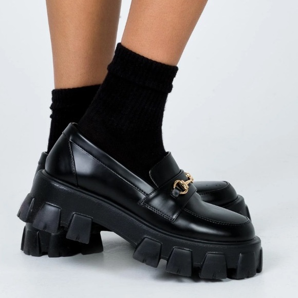 Princess Polly Penny Lane Platform Loafers - Picture 13 of 13